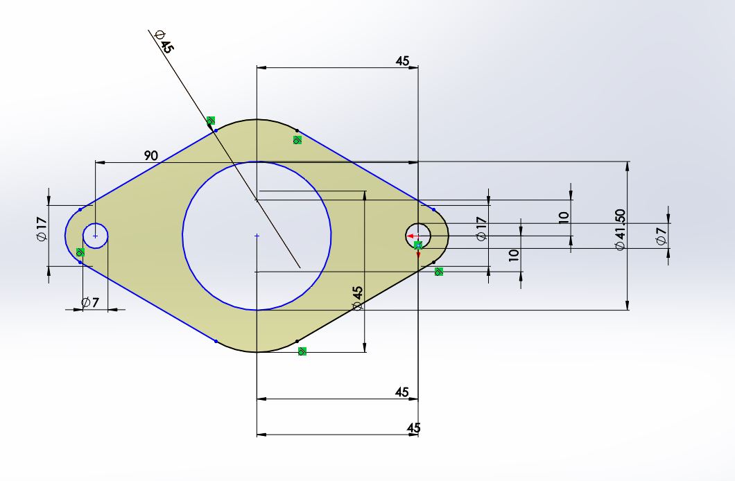 SolidWorksScreenShotSperakerBracker